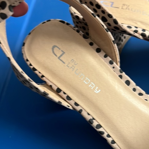 Women’s Cheetah Print CL by Laundry 2.5” heels NWOT - Picture 4 of 6